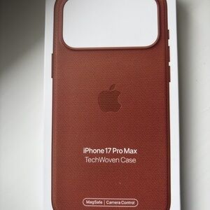 Apple iPhone 17 Pro Max TechWoven Case - sienna mag safe